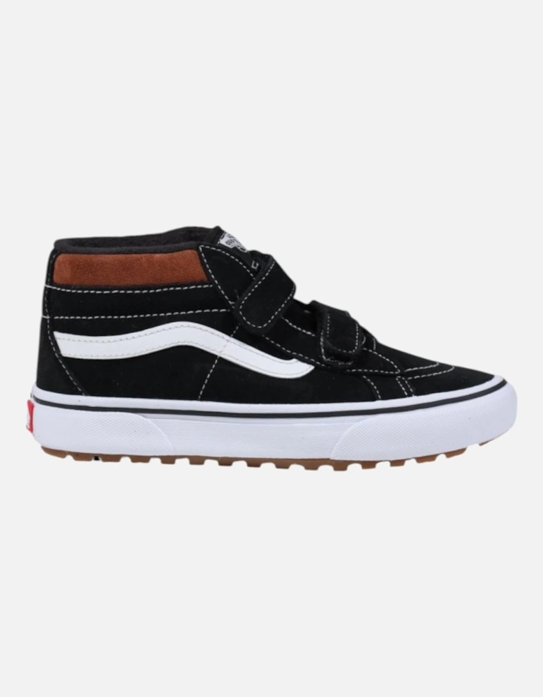Slip-On Sporty Suede Sneakers Women - Black
