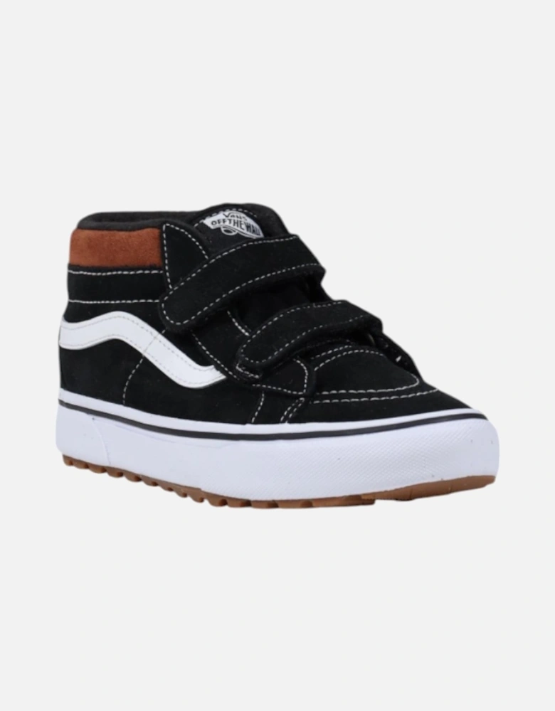 Slip-On Sporty Suede Sneakers Women - Black