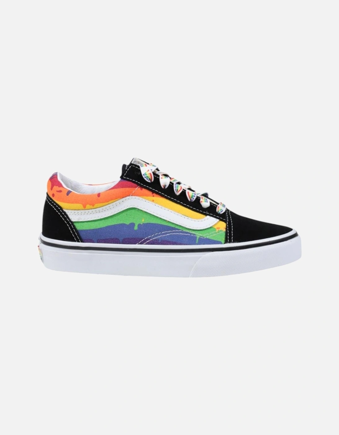 Sporty Slip-On Lace-Up Sneakers Women - Black, 4 of 3