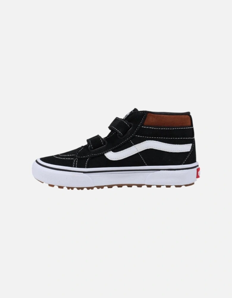 Slip-On Sporty Suede Sneakers Women - Black