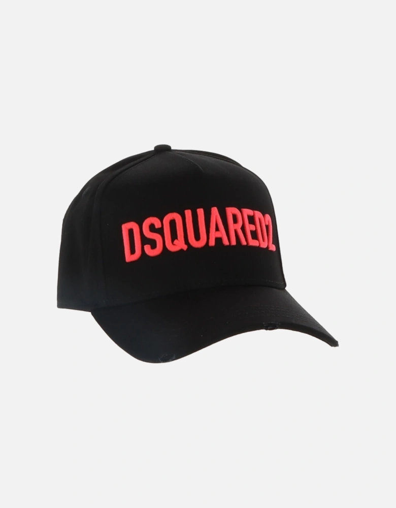 Baseball Cap Distressed Women - Black Hats