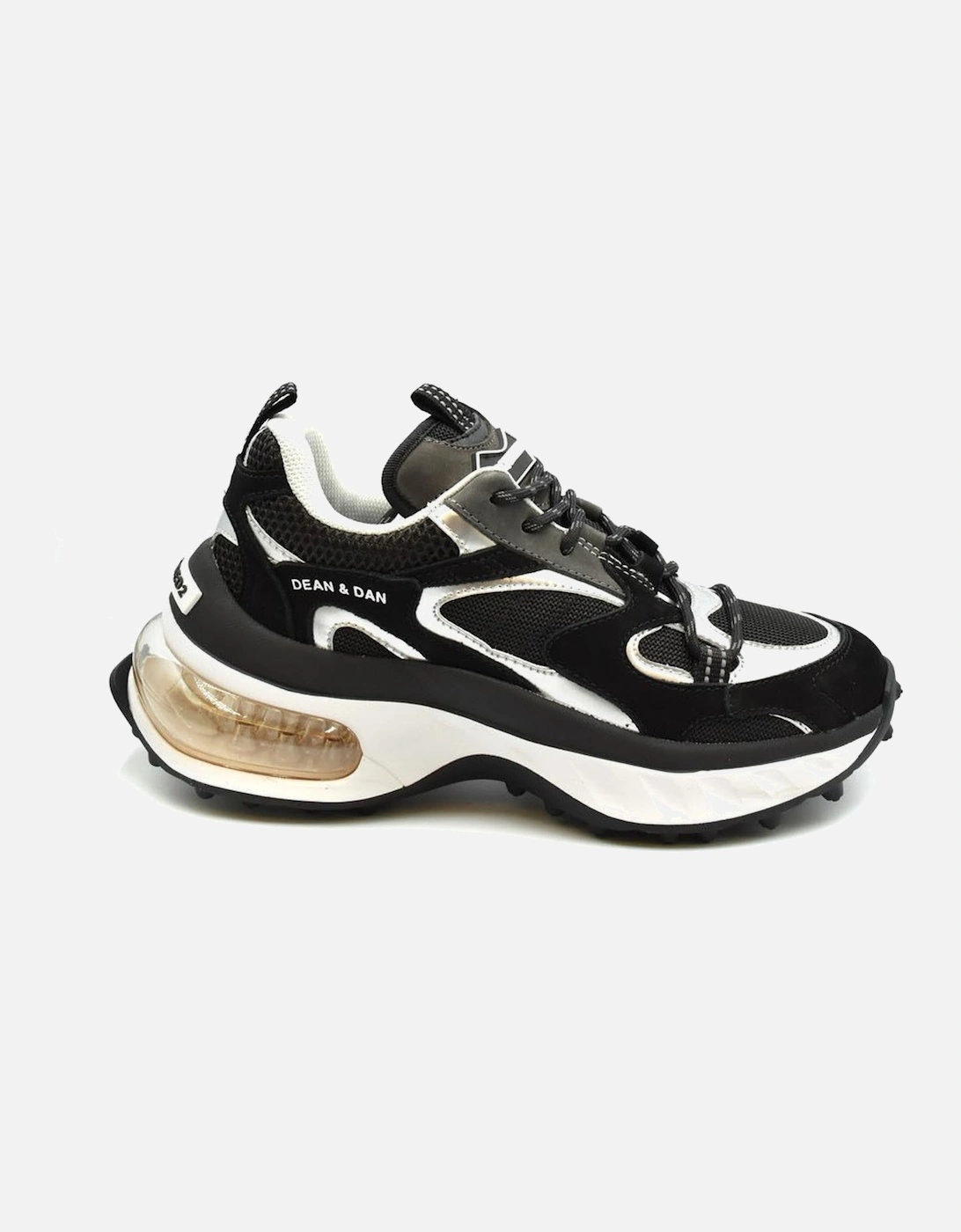 Multicolor Lace-Up Rubber Sole Sneakers Women, 4 of 3