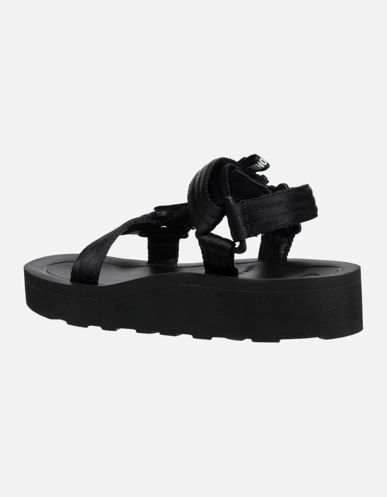 Buckled Bow Detail Sandals Women - Black
