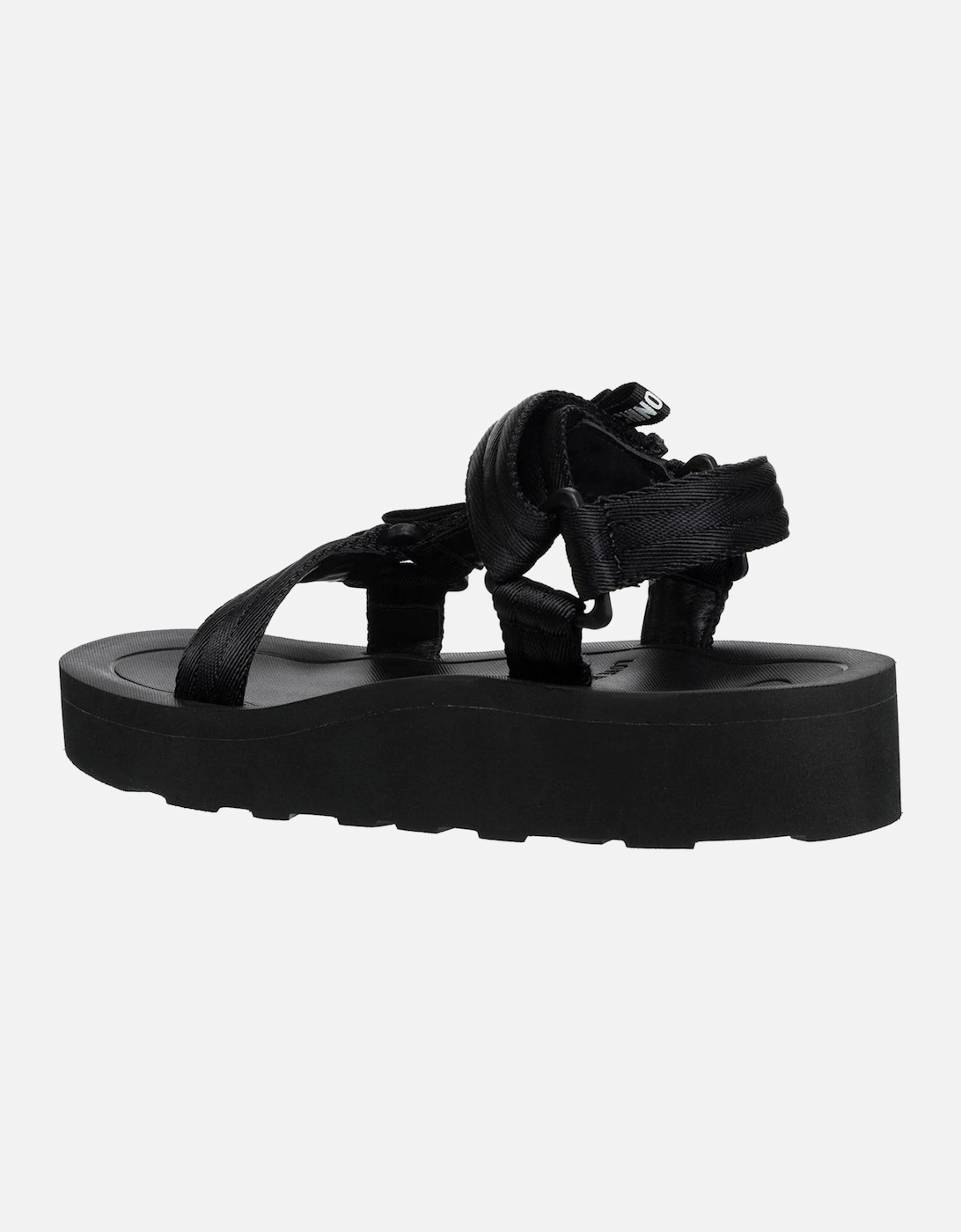 Buckled Bow Detail Sandals Women - Black