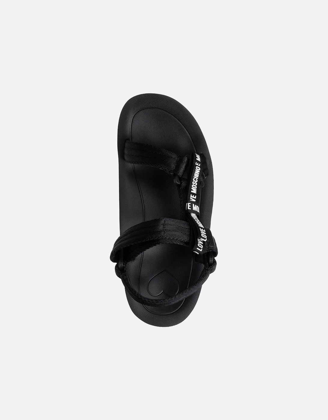 Buckled Bow Detail Sandals Women - Black