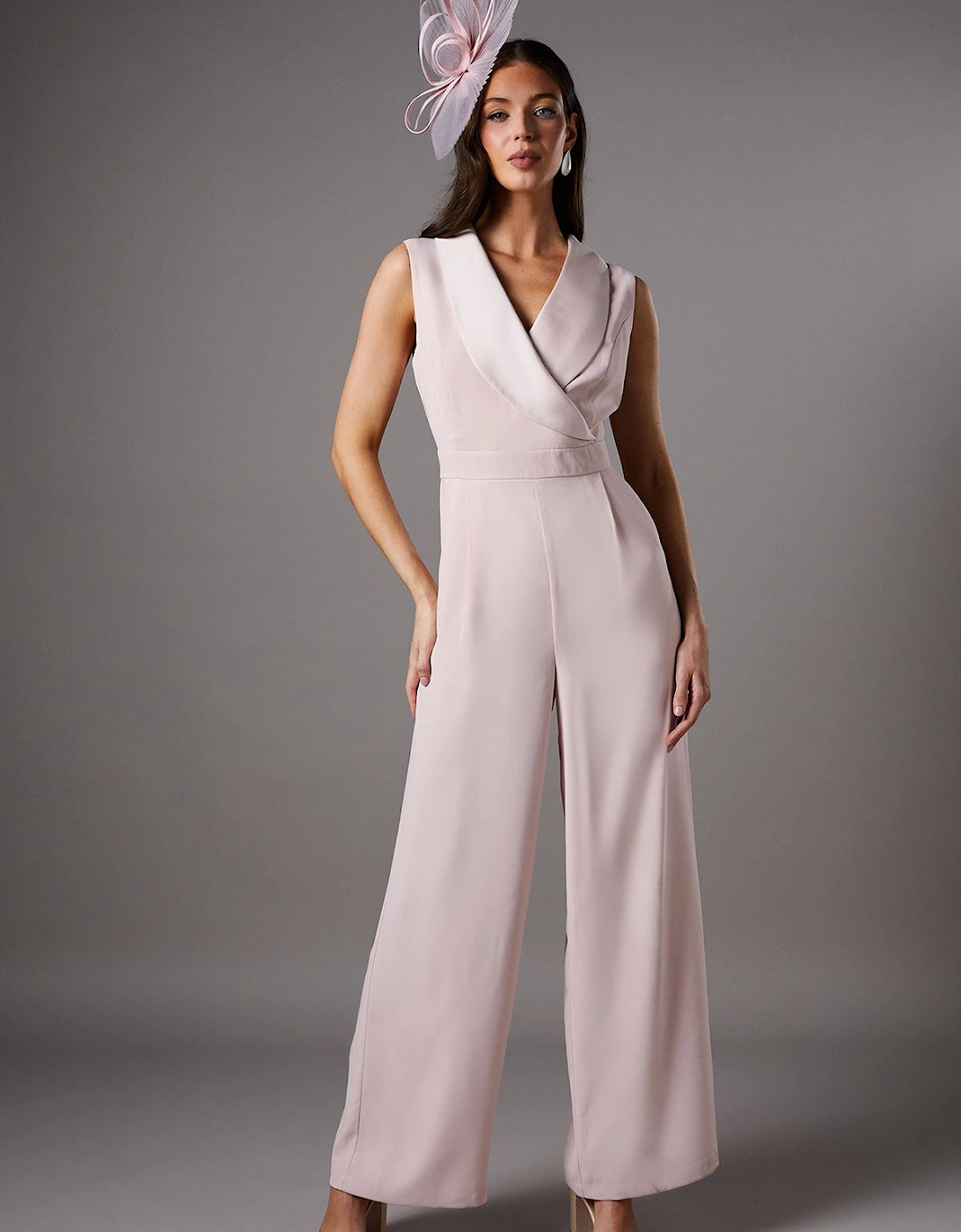 Crepe Wrap Jumpsuit, 2 of 1
