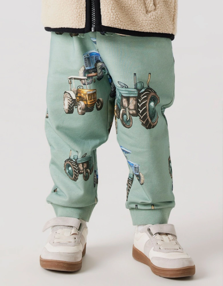 Mini Boy's Ludvig Regular Fit Sweat Pants Jadeite