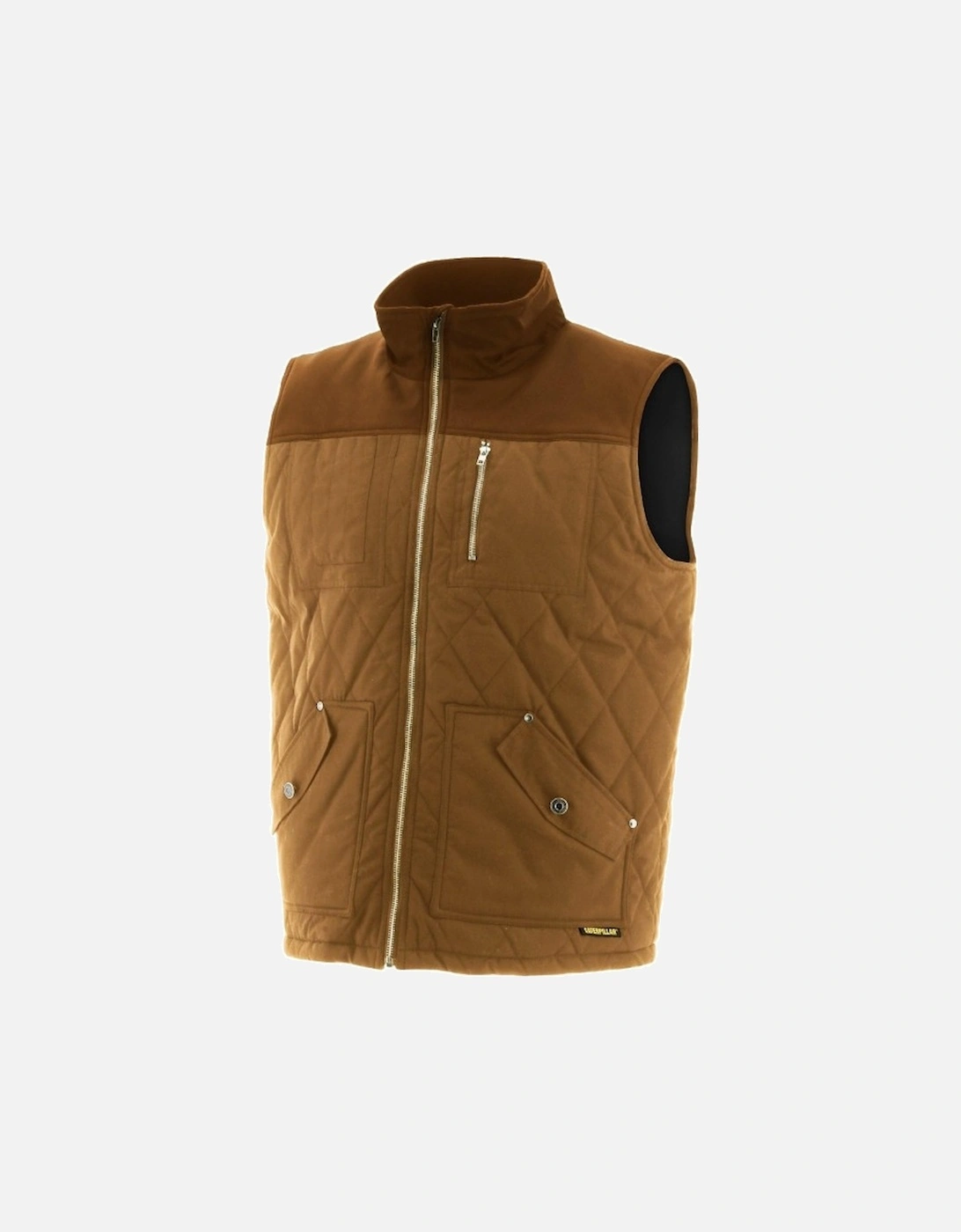 Mens Waxed Sleeveless Vest, 3 of 2