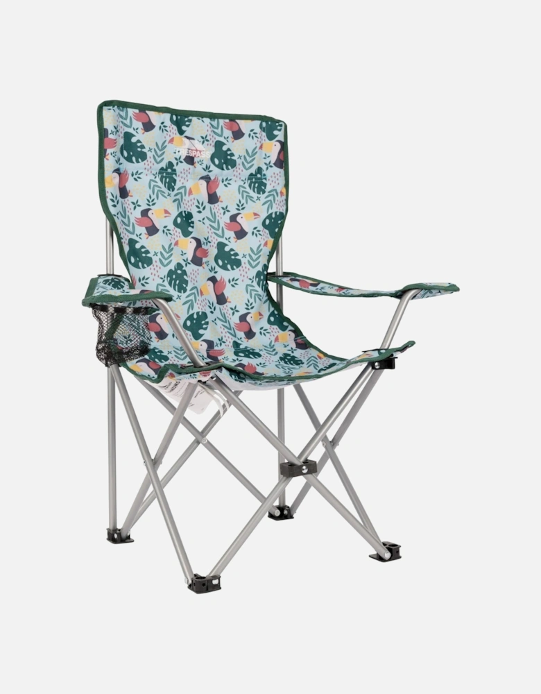 Childrens/Kids Joejoe Tropical Leaves Camping Chair