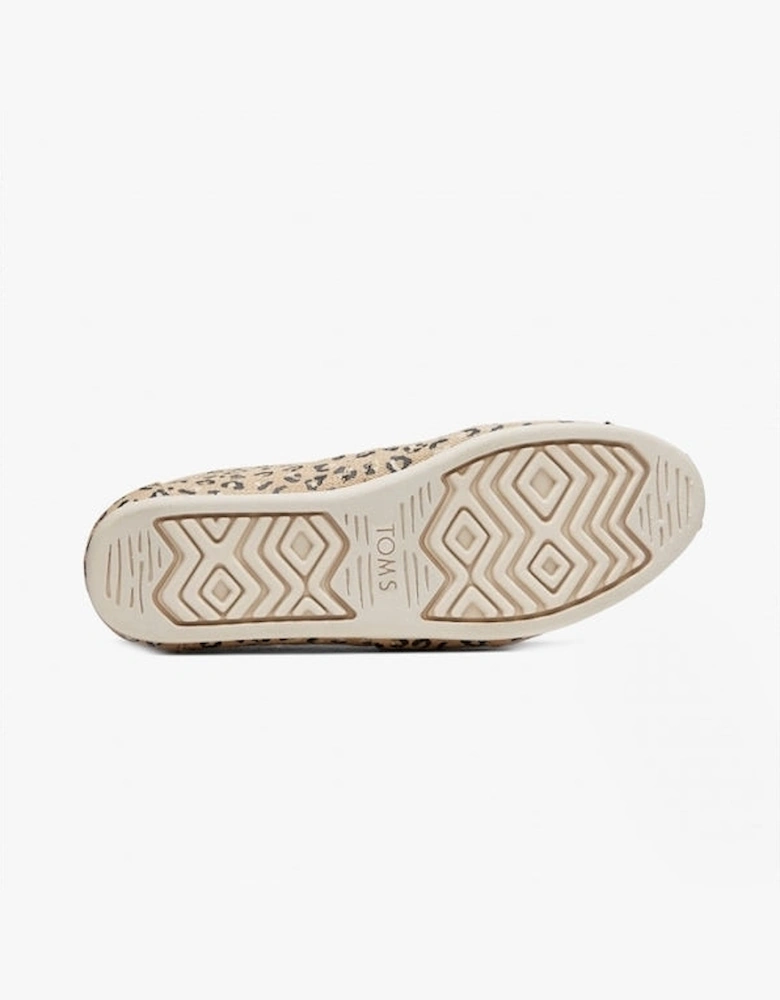ALPARGATA Womens Cotton Slip-On Shoes Natural
