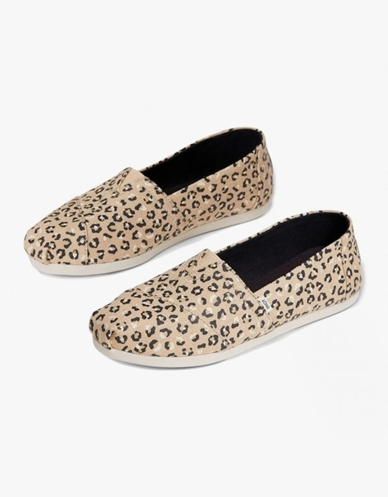 ALPARGATA Womens Cotton Slip-On Shoes Natural