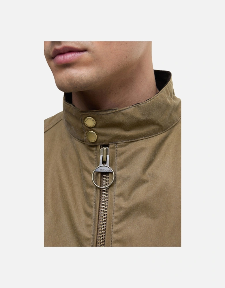Steve McQueen Merchant Wax Jacket Sand