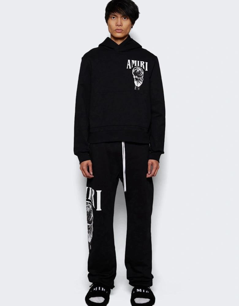 CRYSTAL BALL SWEAT PANTS BLACK