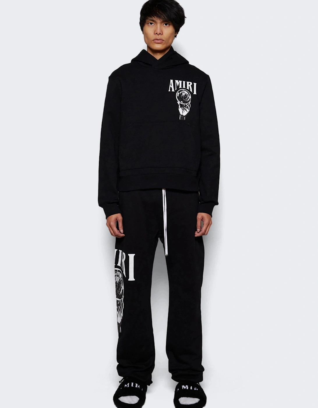 CRYSTAL BALL SWEAT PANTS BLACK