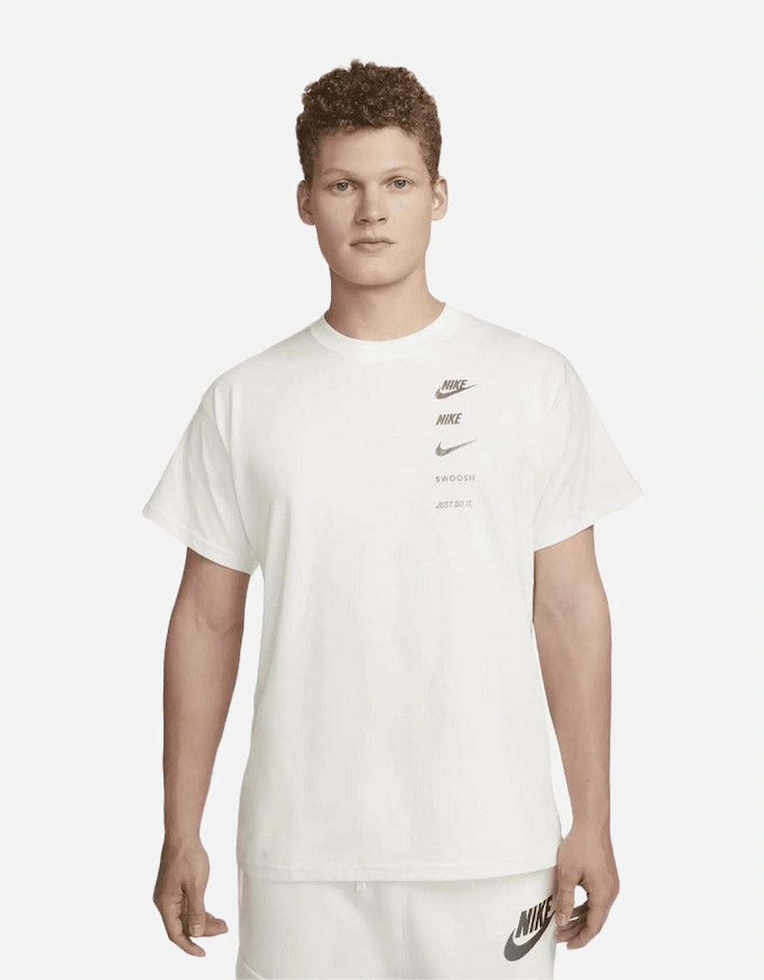 Sportswear White/Silver Men's T-Shirt, 4 of 3