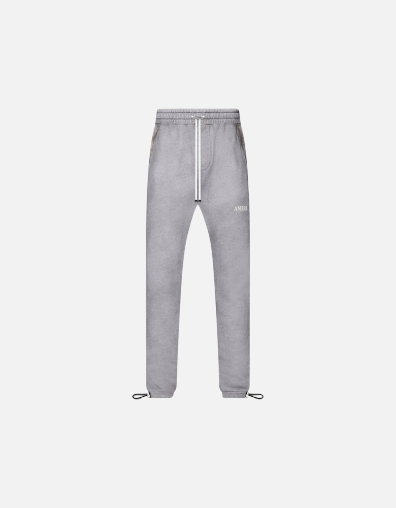 AGED PUFF LOGO SWEAT PANTS GREY