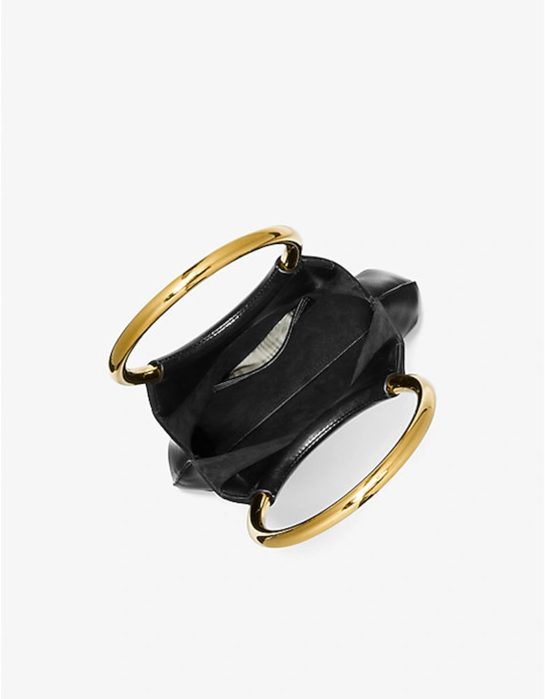 Ursula Small Leather Ring Tote Bag