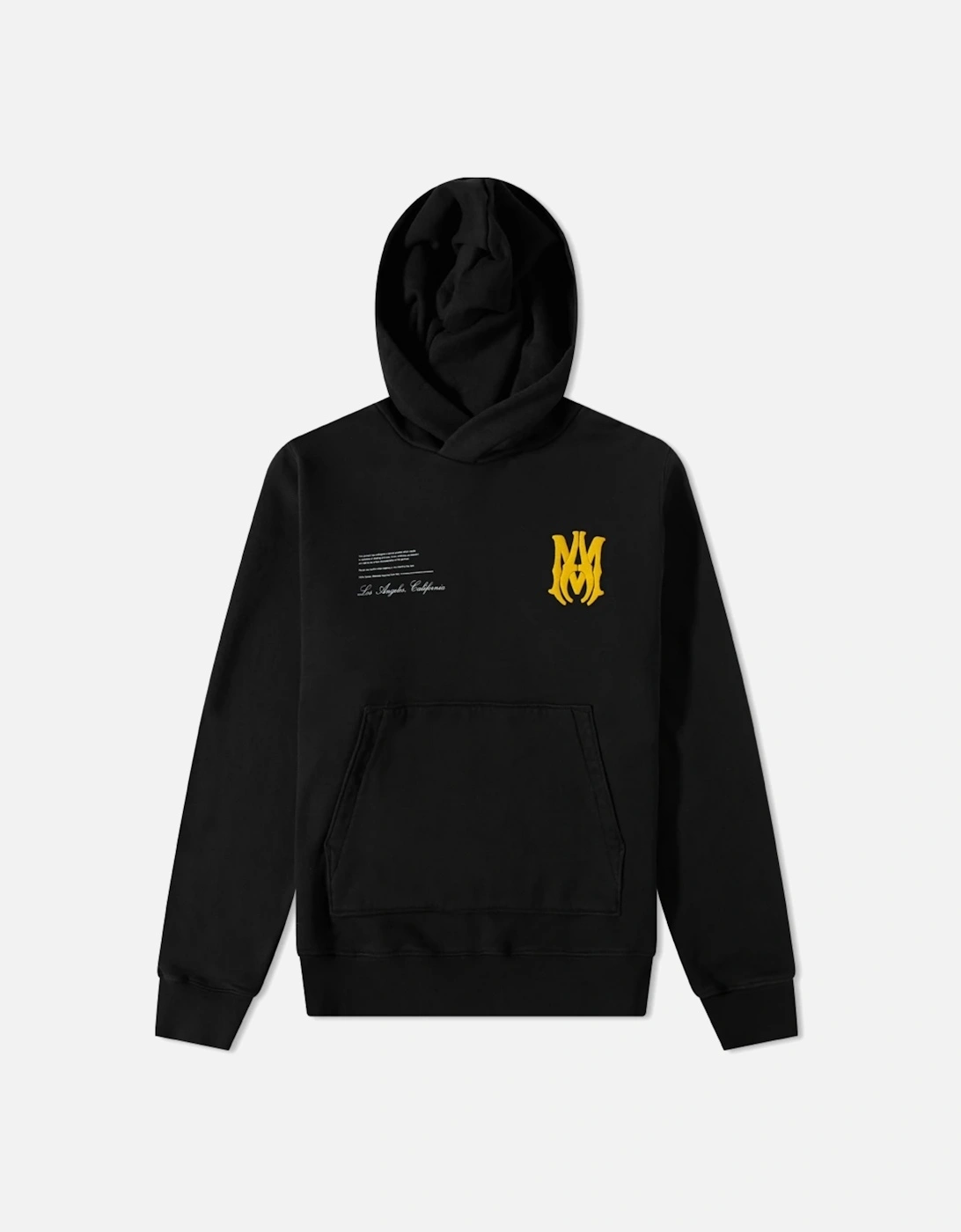 MILITARY SPECS STENCIL HOODIE BLACK, 4 of 3
