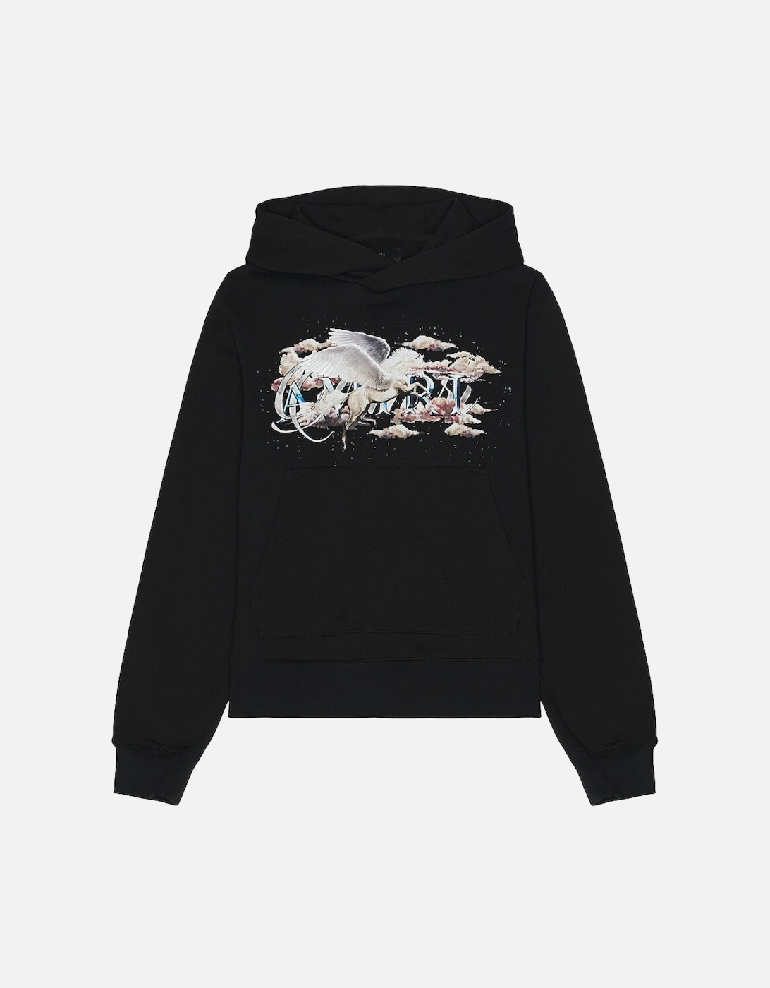 PEGASUS SCRIPT HOODIE BLACK, 5 of 4