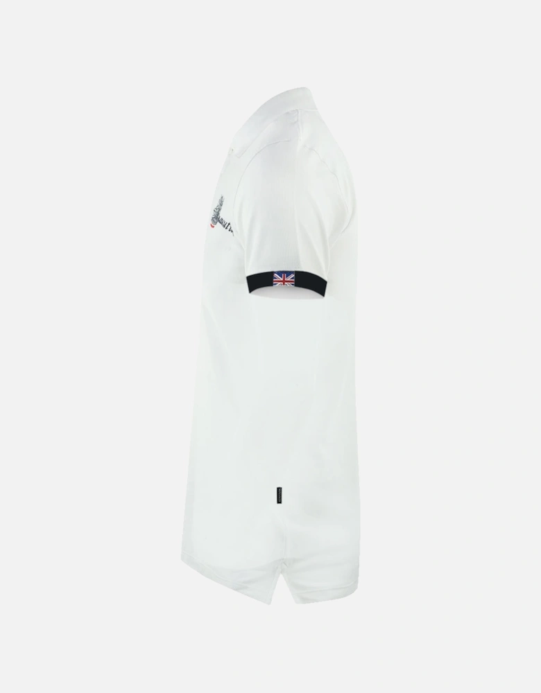 London Aldis White Polo Shirt
