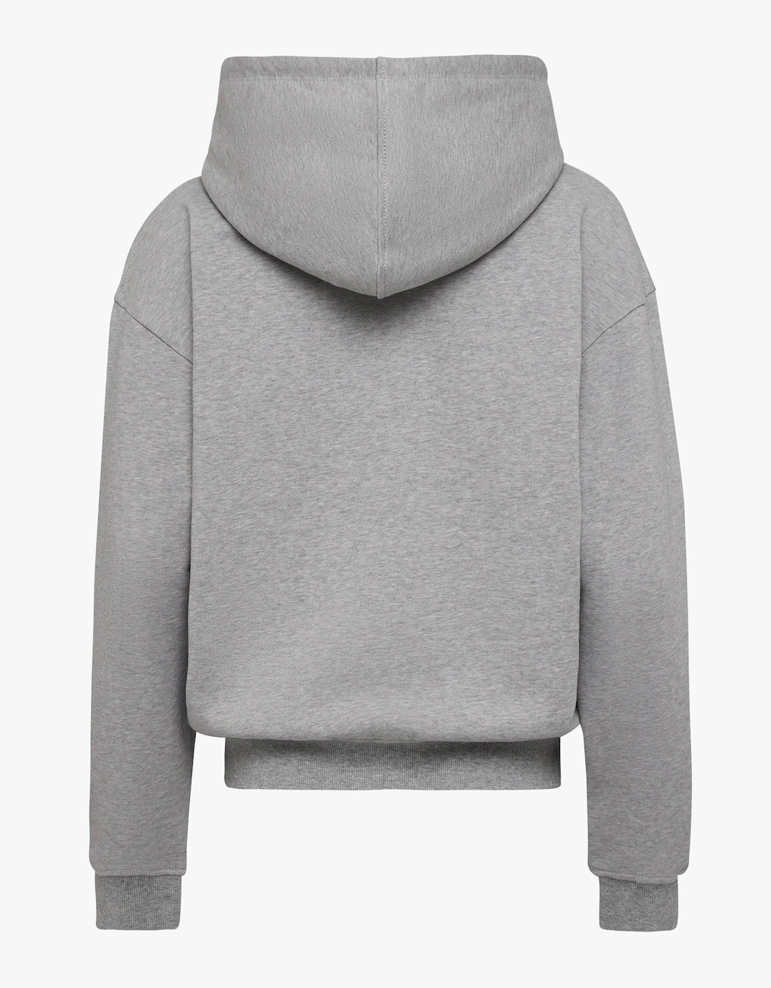 Signature Zip Hoodie in Grey Marl