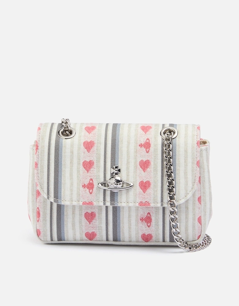 Small Purse Chain Twill Bag