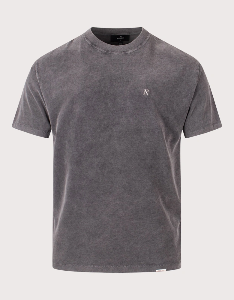 Metal Initial R T-Shirt
