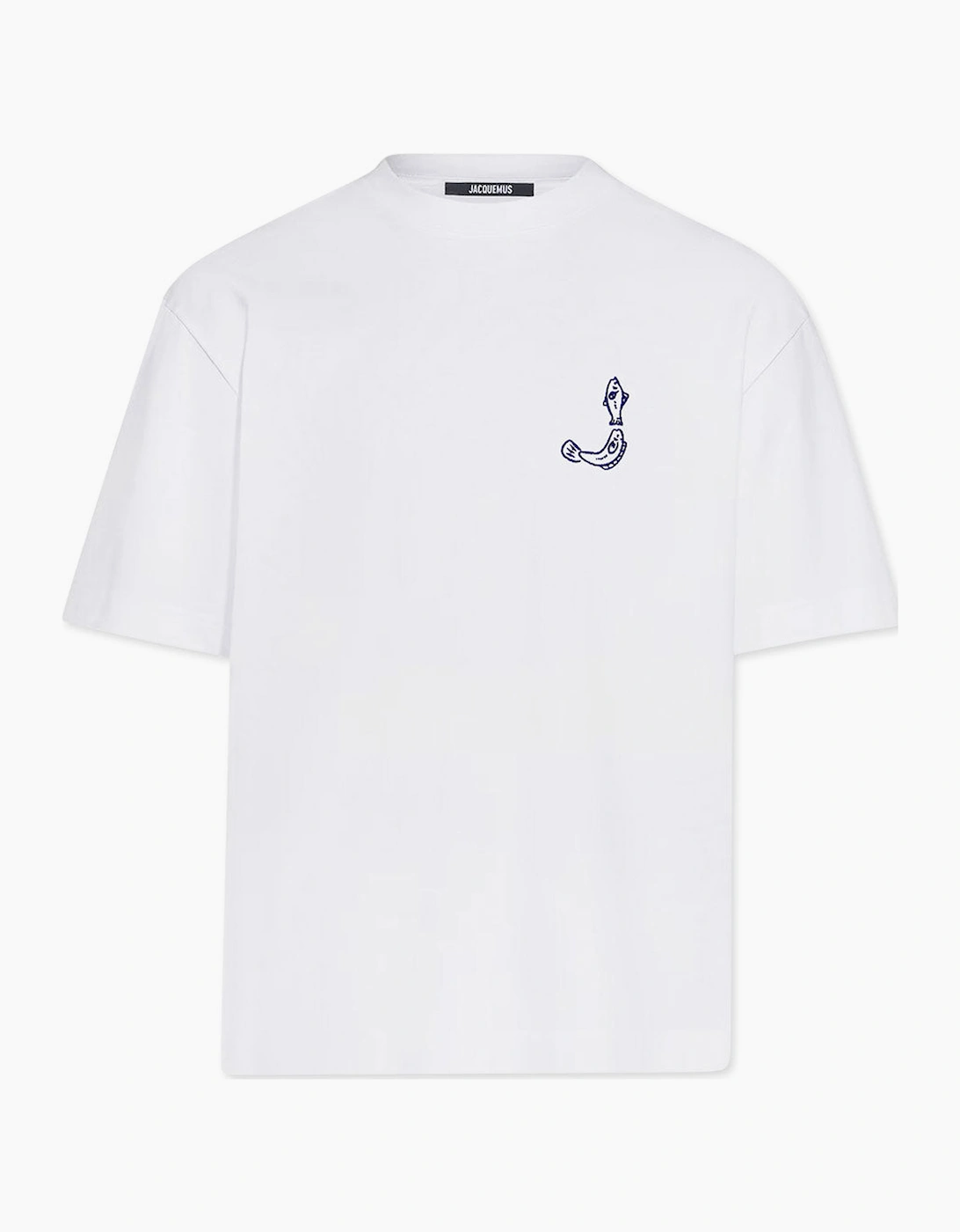 Jacquemus Men's Men's White Jacquemus Oversized The Merù T-Shirt
