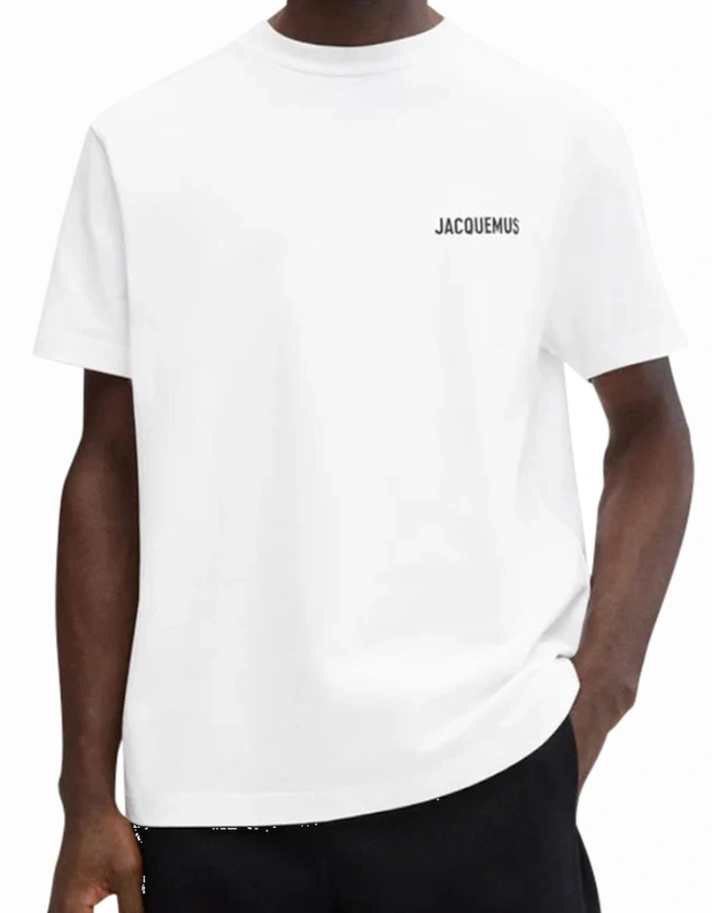 Men's White Saint Tropez Place des Lices Address T-Shirt
