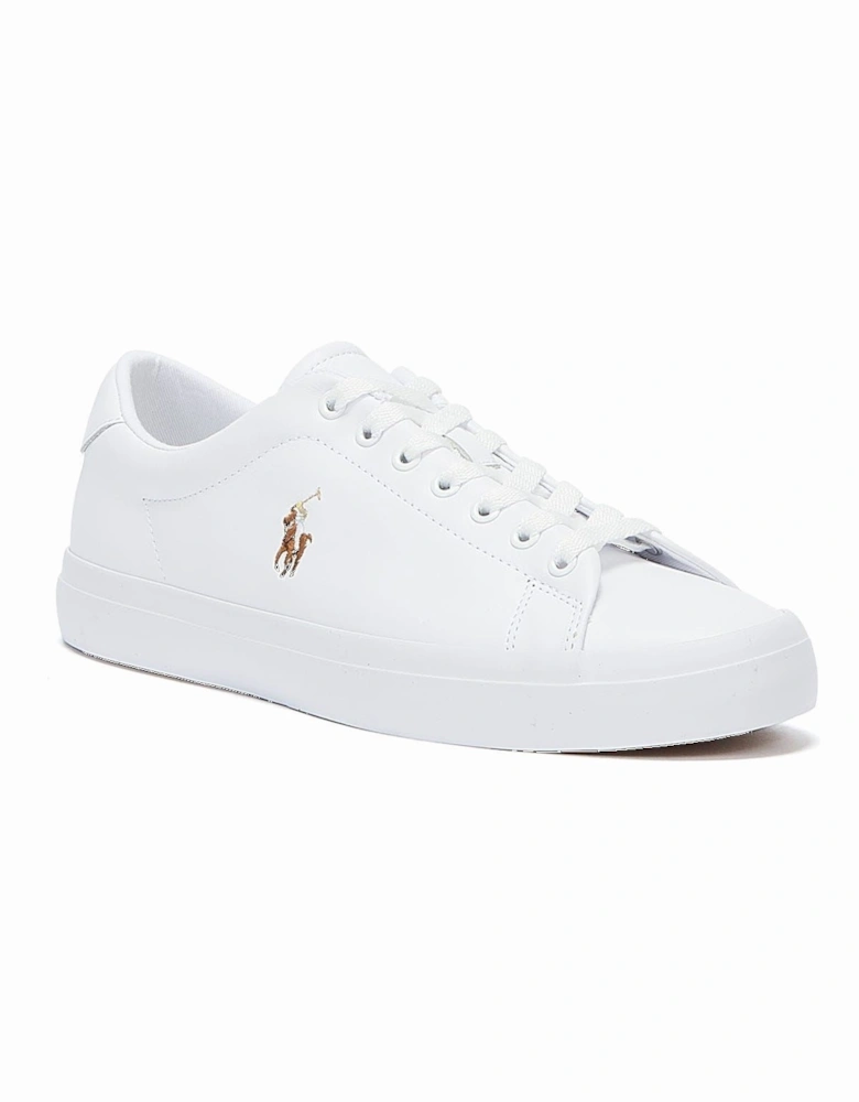 Longwood Leather White Trainers