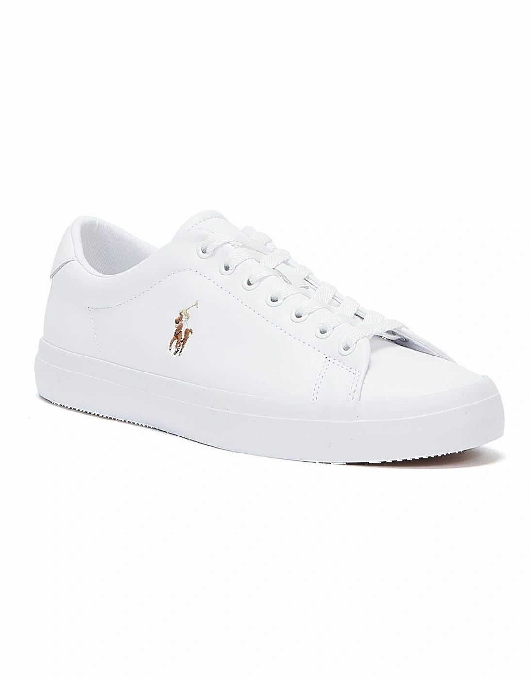 Longwood Leather White Trainers