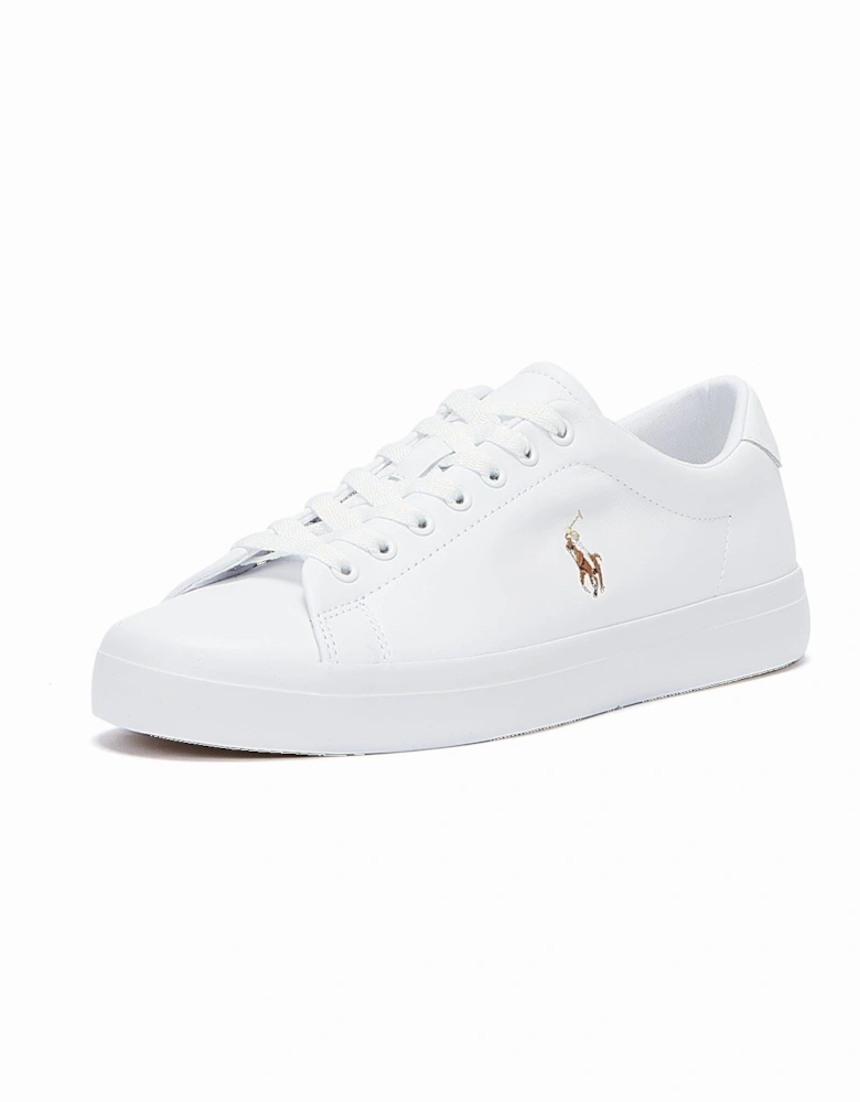 Longwood Leather White Trainers