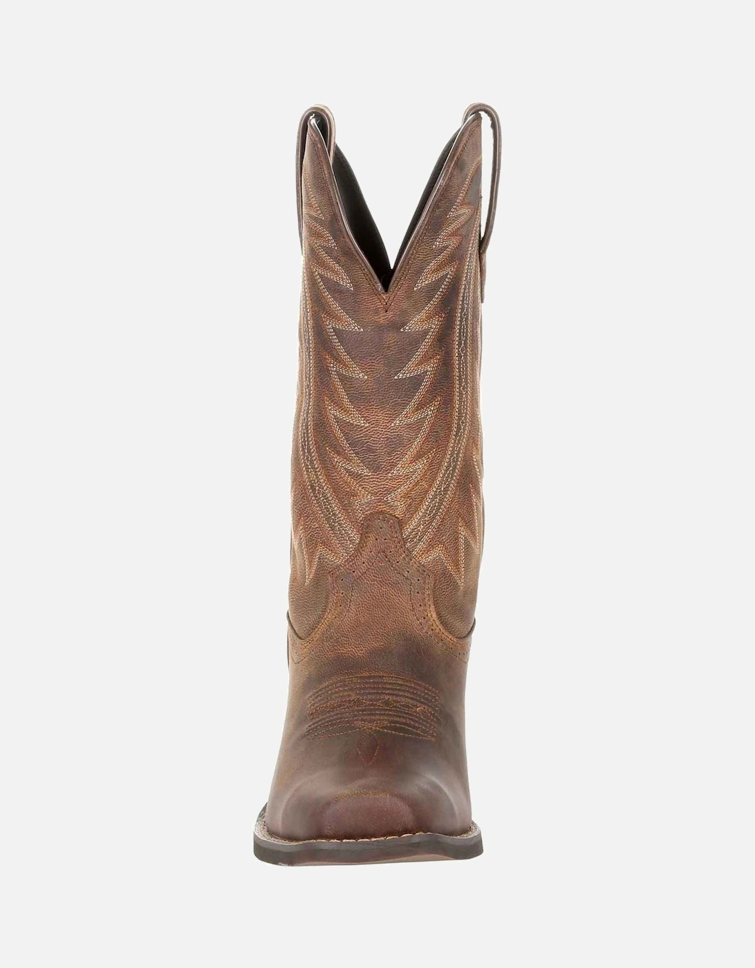 Rebel Frontier Leather Men's Distressed Sunset Brown Boots