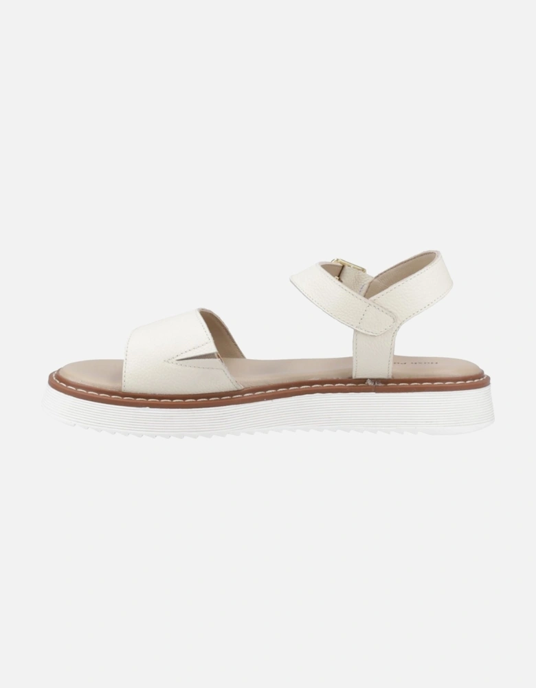 Cassie Nubuck Women's Cream Sandals
