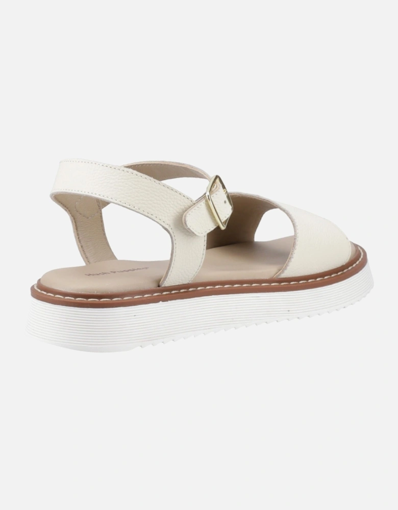 Cassie Nubuck Women's Cream Sandals