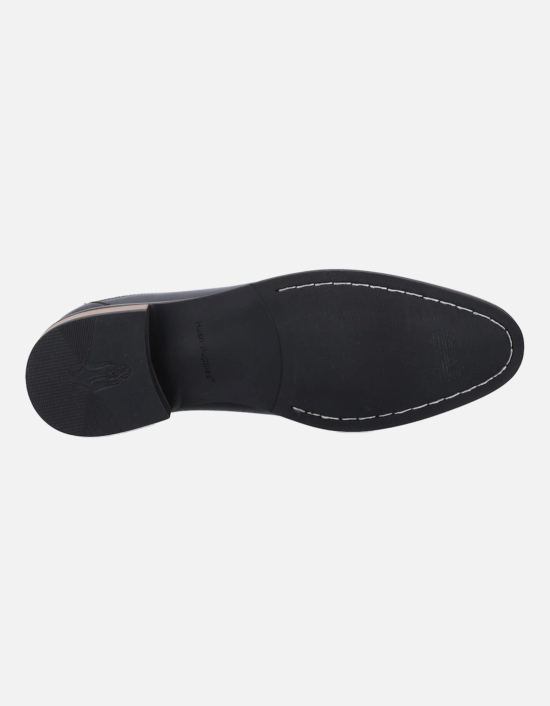 Donovan Leather Men's Black Slip-On Shoes