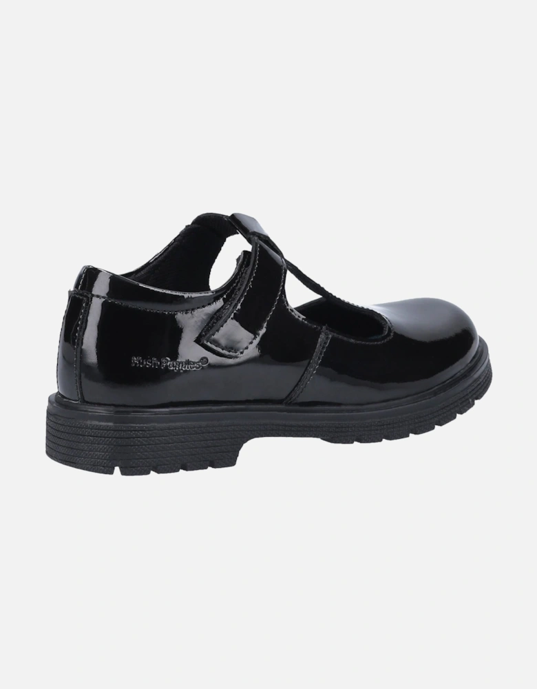 Gracie Senior Patent Leather Girls's Patent Black Shoes
