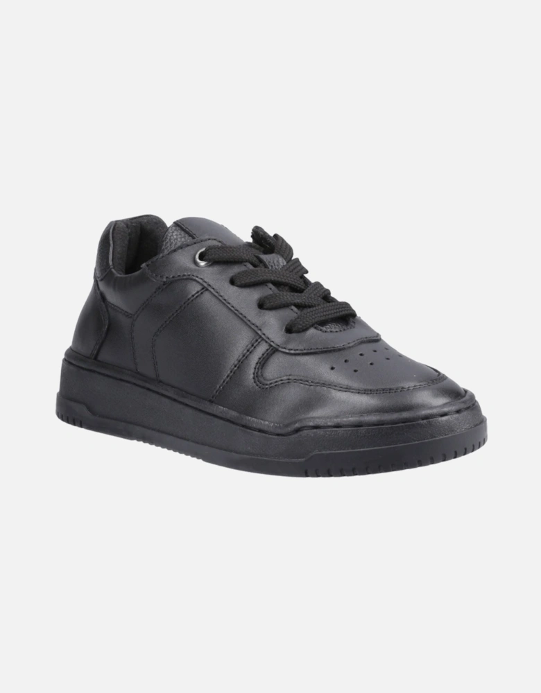Dougie Leather Boys's Black Trainers