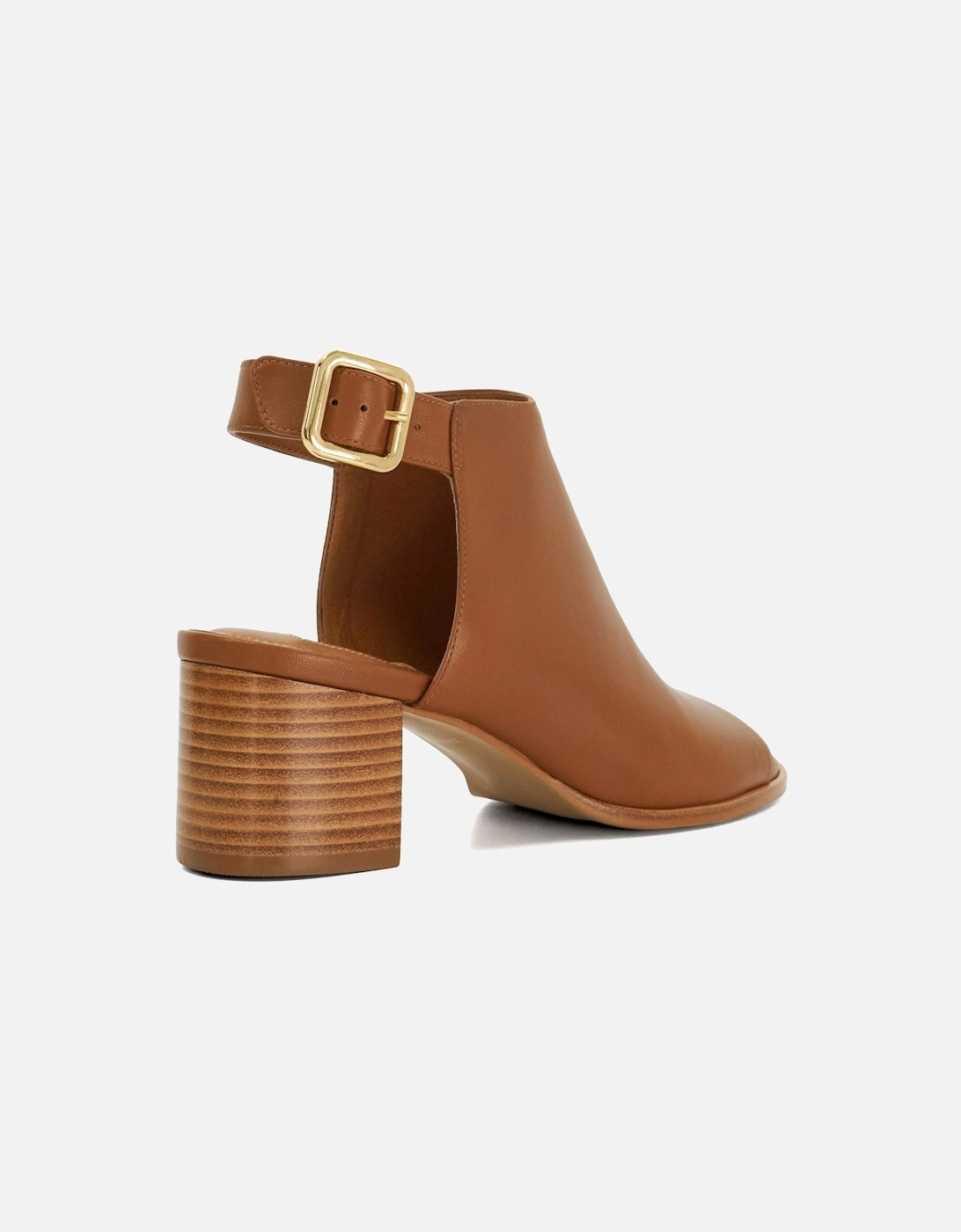 Dune Joupin Leather Women's Tan Sandals