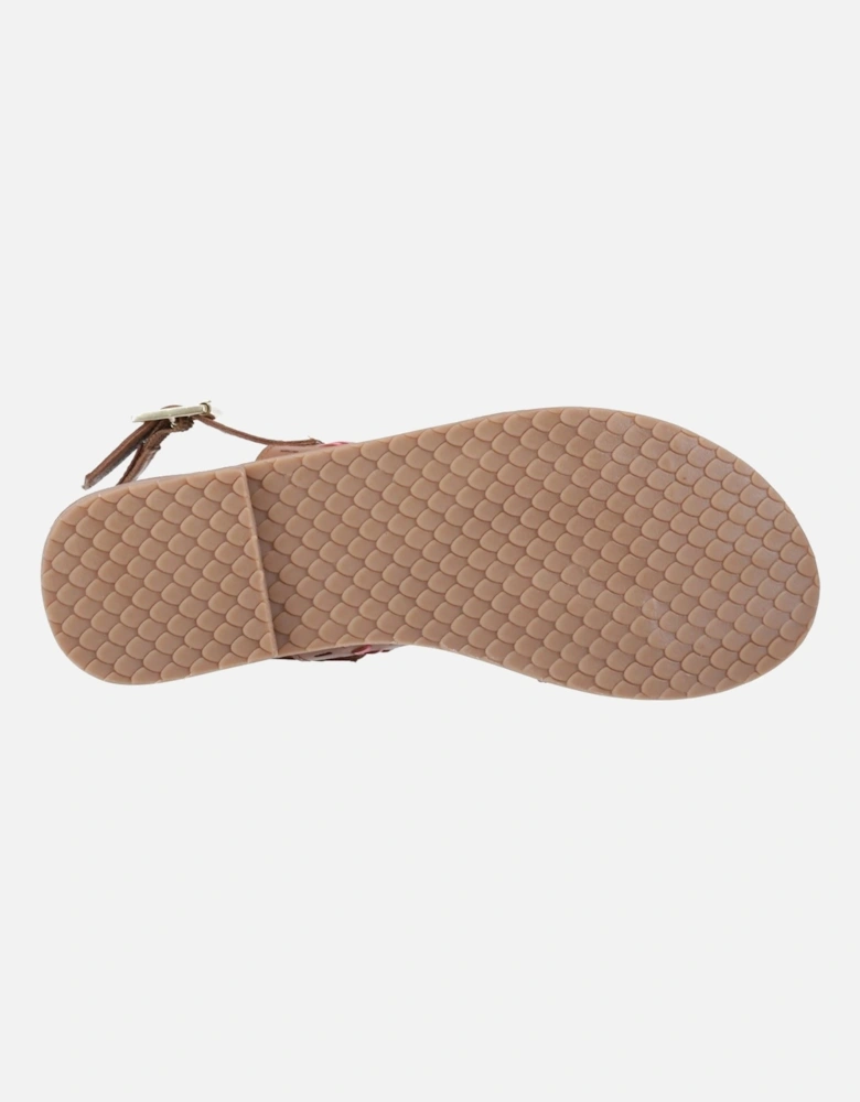 Hadley Leather Women's Tan Sandals