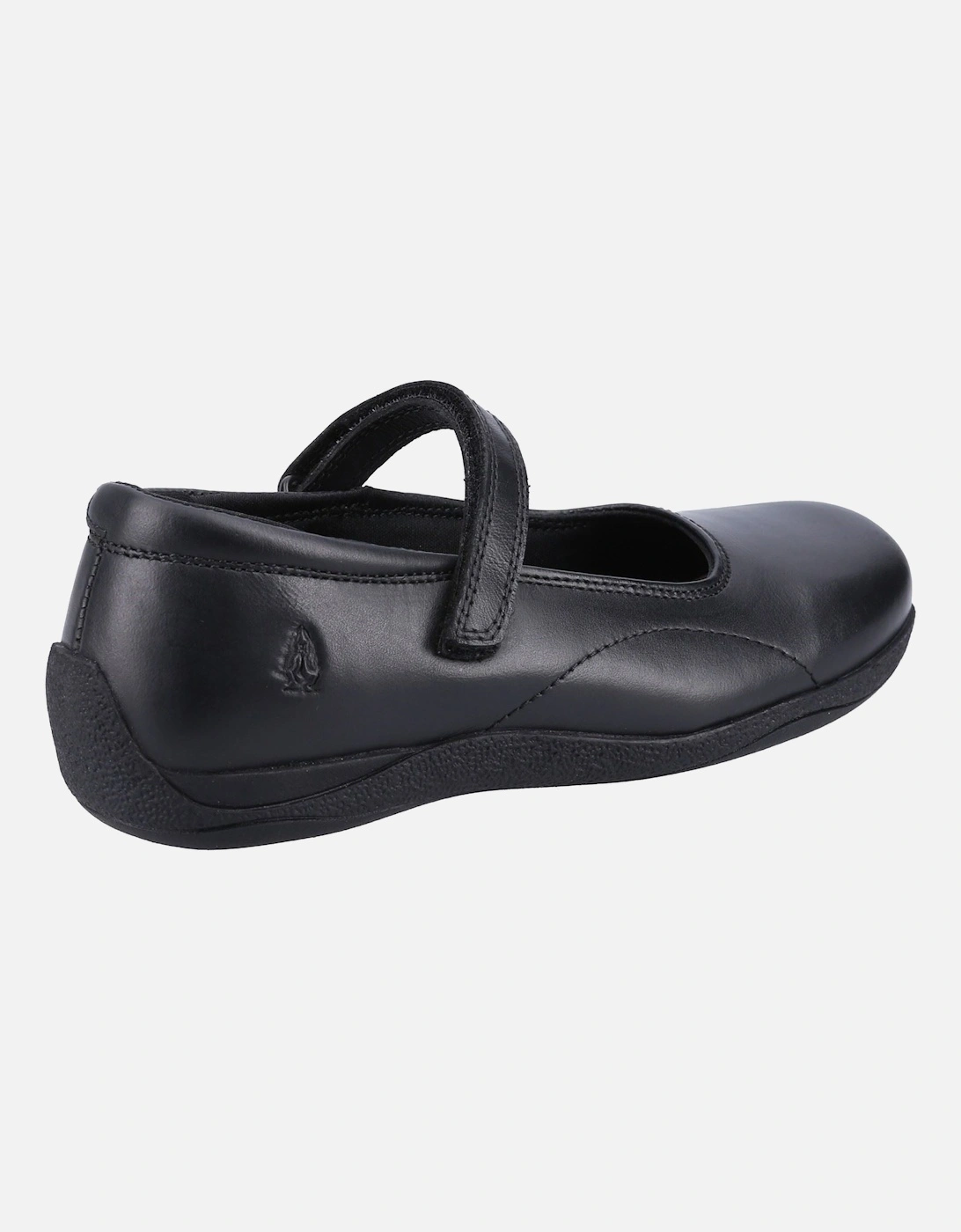 Aria JNR Leather Girls's Black Shoes