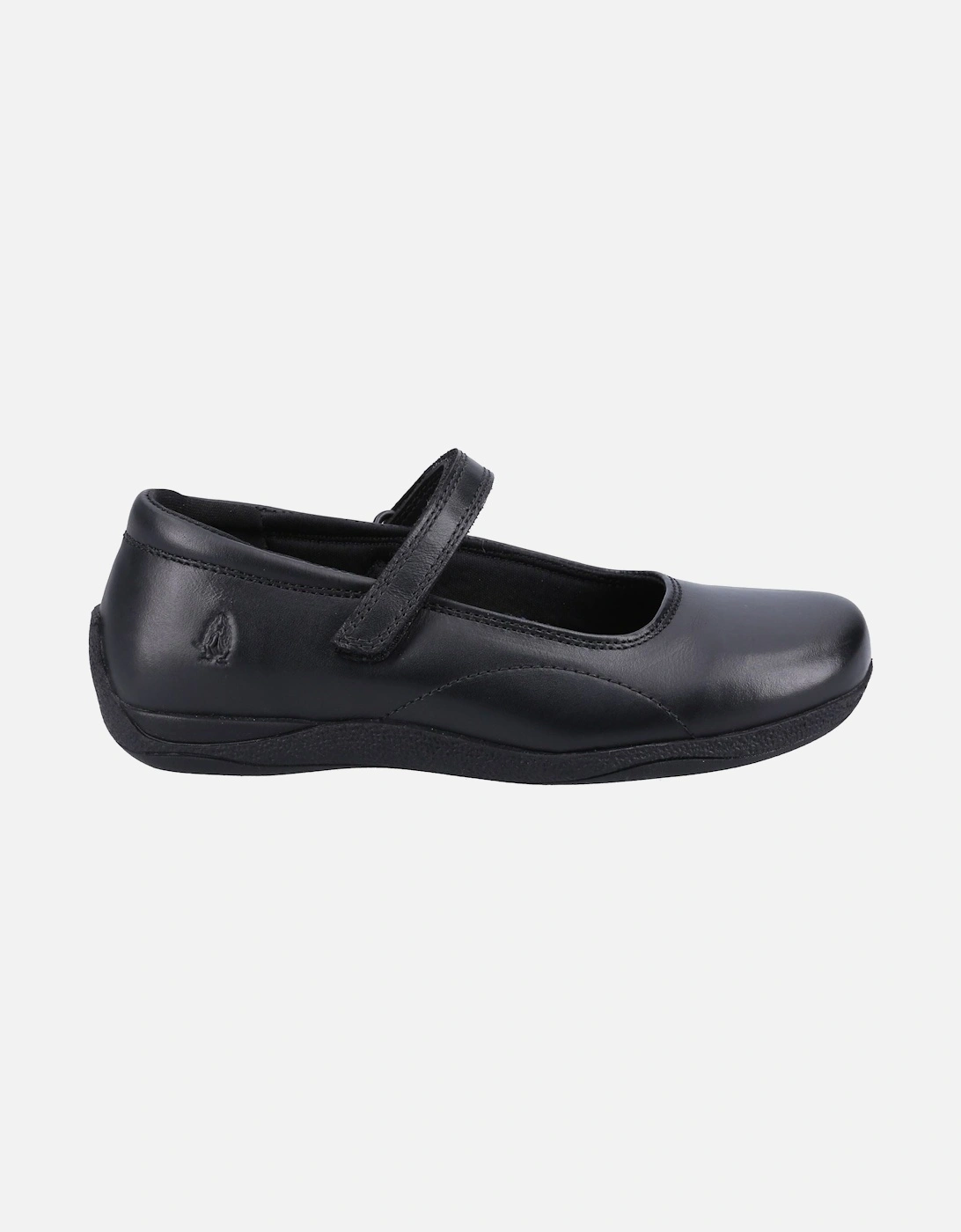 Aria JNR Leather Girls's Black Shoes