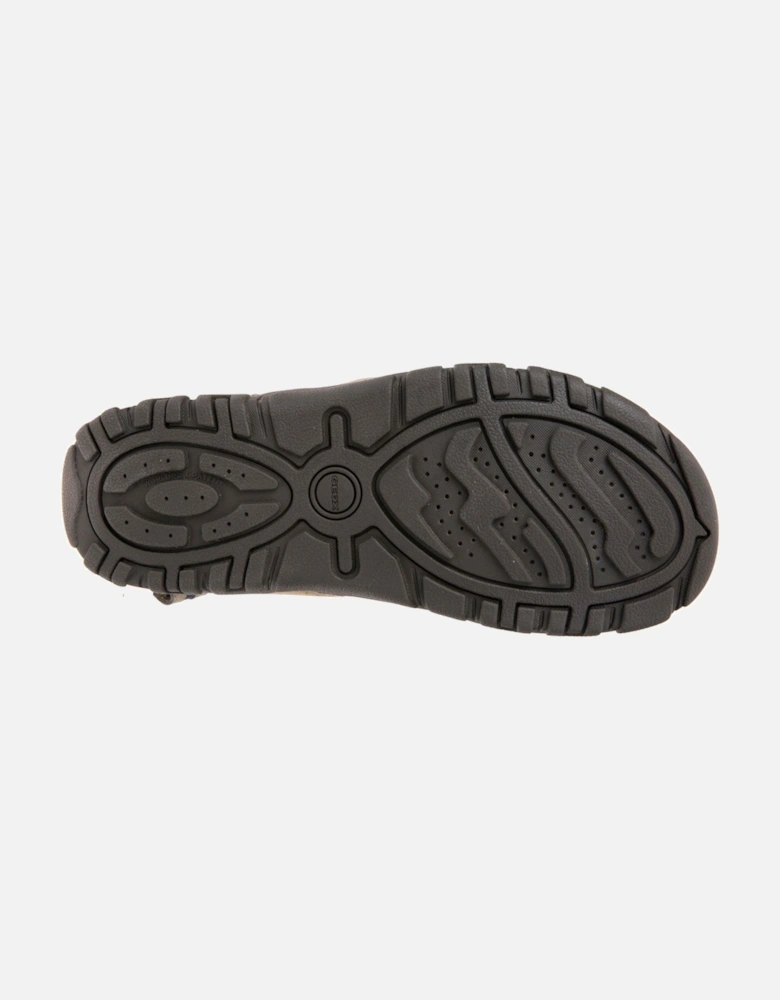 UOMO SANDAL STRADA Men's Sand/Navy Flip Flops