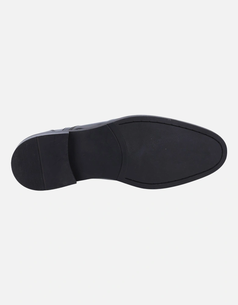 Damien Lace Up Patent Leather Men's Black Patent Lace-Up Shoes