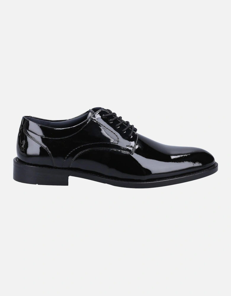 Damien Lace Up Patent Leather Men's Black Patent Lace-Up Shoes