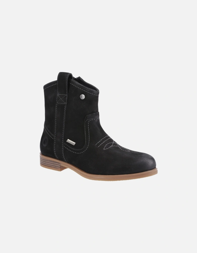 Signet Leather Women's Black Boots