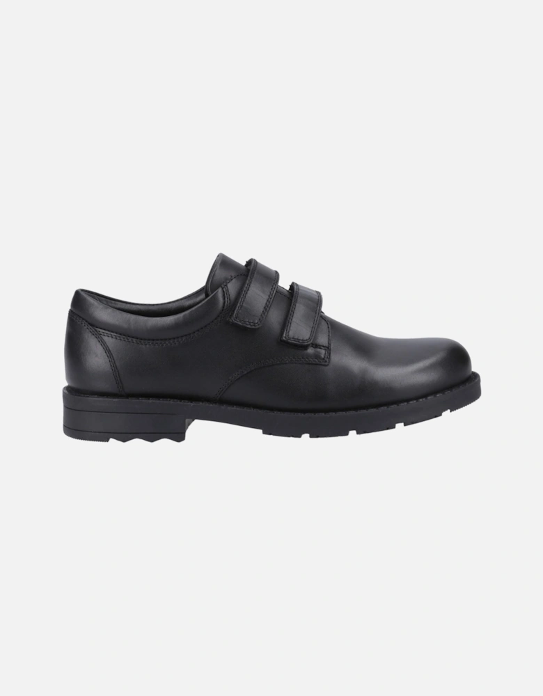 Barry Senior Leather Boys's Black Shoes