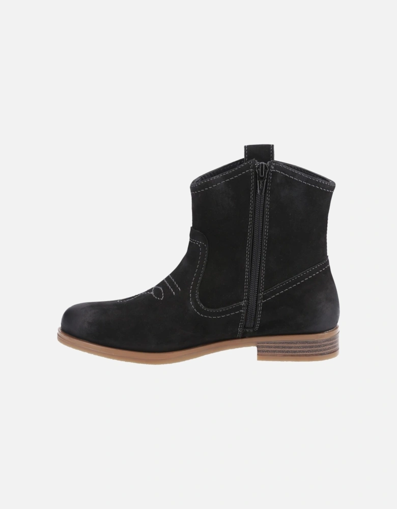 Signet Leather Women's Black Boots