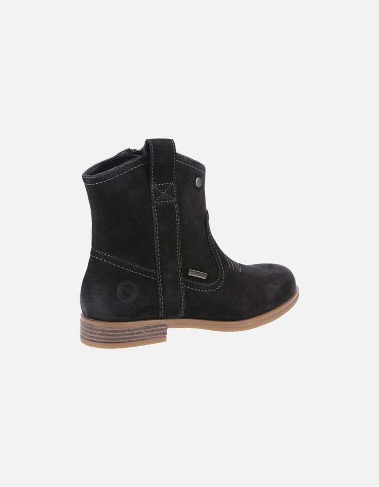 Signet Leather Women's Black Boots
