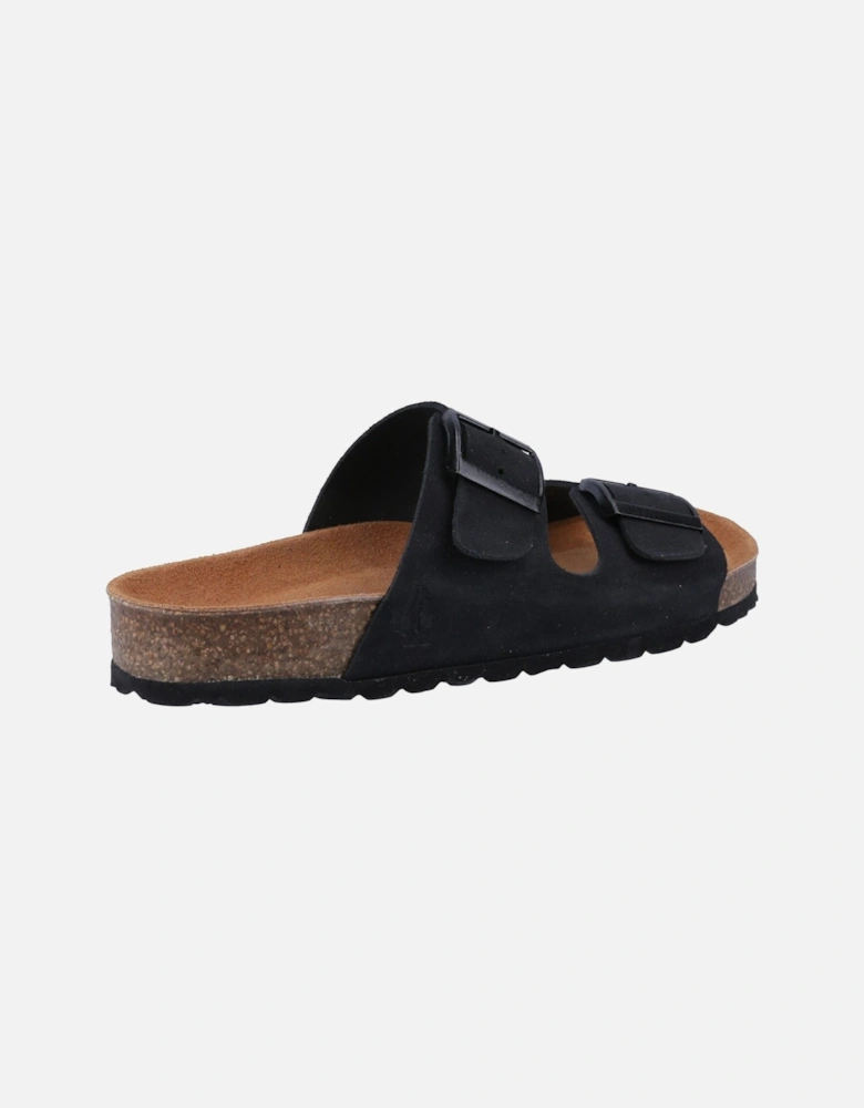 Blaire Suede Women's Black Sandals